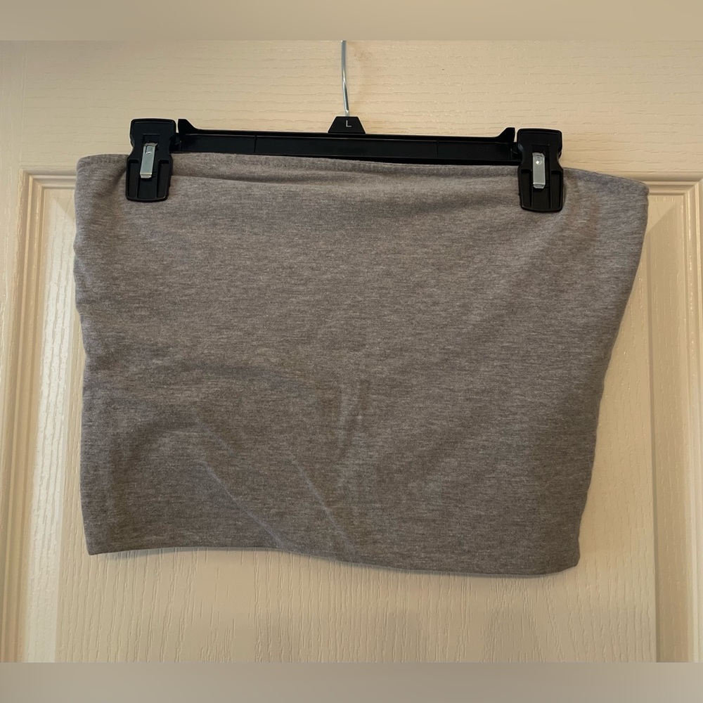 Gray Tube Top